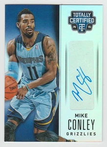 MIKE CONLEY Signed 2014-15 Totally Certified BLUE Autograph #TCS-MC AUTO # /25 - Picture 1 of 2