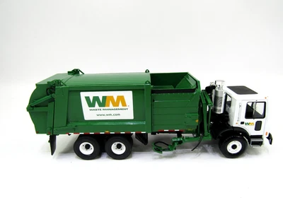 VTG 2002 Waste Management Mack Side Load Trash Truck Diecast Read Missing Parts - Image 1 of 4