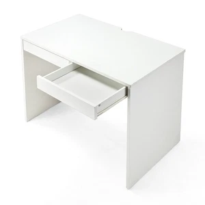 Sanwa Direct Computer Desk Wooden with Drawer Width 100 x Depth 60cm Load C 254 - Picture 1 of 8