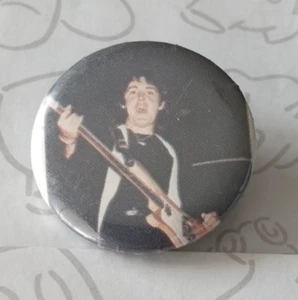 Vintage Beatles Paul McCartney Playing Guitar Button Pin 1.25" - Picture 1 of 2