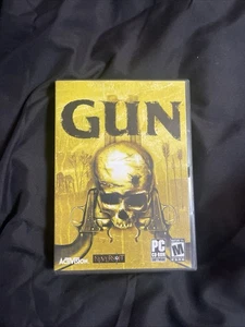 Gun PC CD ROM Software 3 Disc Computer Video Game CIB Complete Activision - Picture 1 of 4