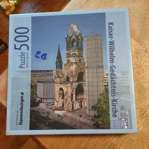 Ravensburger Puzzle 500 Kaiser Wilhelm Kirche Neu - Bild 1 von 3