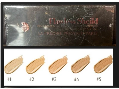 NIB PREDIRE Prestige Paris Flawless Cream Full Coverage correcting Foundation #3 - Image 1 of 4