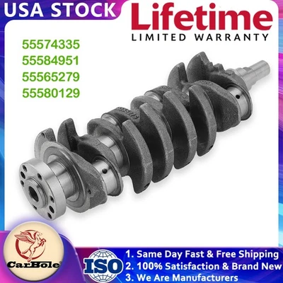 Cigüeñal motor para Chevrolet Trax Sonic Cruze Buick Encore 1.4 Turbo 55574335 Foto 1 de 4