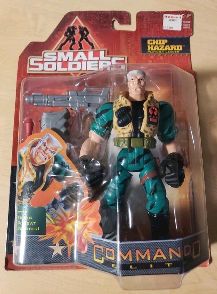 Hasbro Small Soldiers Commando Elite Chip Hazard Action Figure