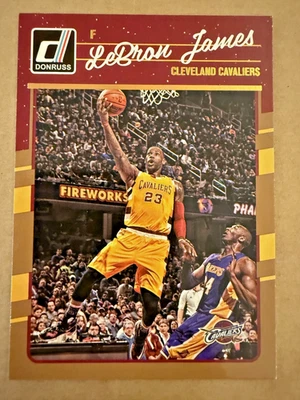 Баскетбольная карточка 2016–17 Donruss Basketball No15 Леброн Джеймс с Коби Брайантом - Изображение 1 из 2
