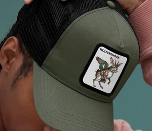 Wolpertinger Trucker Cap Bayern Snapback München Wiesn Kappe Kult Geschenk - Bild 1 von 6