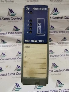 MÓDULO DE MEDIOS HIRSCHMANN MICE USADO, MM3-1FXM2/3TX1 - Imagen 1 de 6