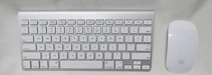 Apple Mac OEM Wireless Keyboard (A1314) & Magic Mouse (A1296) Combo/ Works Great - Bild 1 von 10