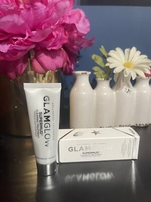 GLAMGLOW SUPERMUD CLEARING TREAMENT 1 oz. Novo na caixa - Imagem 1 de 4