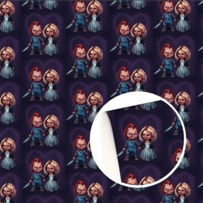 Boys of Horror SÁBANA DE CUERO SINTÉTICO 8 X 12" 1131582 Película de miedo TEXTURA SUAVE Foto 1 de 2