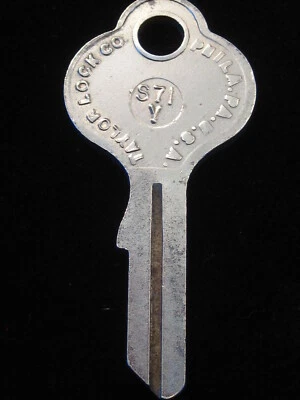 U62VA SAAB LLAVE SECUNDARIA EN BLANCO 1957-1963: 93 93B GT750 95 96 96GT 96 Sport S70U Foto 1 de 4