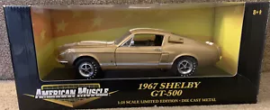 1:18 1967 Ford Mustang Shelby GT 500 American Muscle Car Classic 1/18 Bronze - Bild 1 von 12