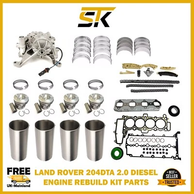 E-PACE F-PACE XE XF SPORTBRAKE 2.0DIESEL 204DTA ENGINE BEARINGS WITH REBUILD KIT - Image 1 of 4