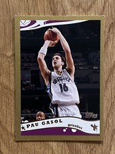 2005-06 Topps Gold #129 Pau Gasol 79/99 Memphis Grizzlies