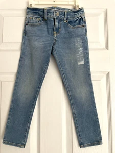 NWT GYMBOREE Girl's SIZE 5 SUPER SKINNY JEANS w/ADJUSTABLE WAIST ~ NEW! - Picture 1 of 5