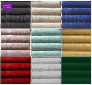  *CLEARANCE SALE* 100% EGYPTIAN COTTON 500 GSM BATH SHEET BATH TOWEL HAND TOWELS - Picture 1 of 12