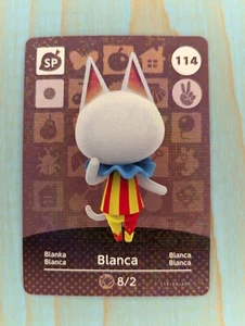 Bianca - 114 - Series 2 - Authentic Nintendo Animal Crossing Amiibo Cards Europe - Picture 1 of 2