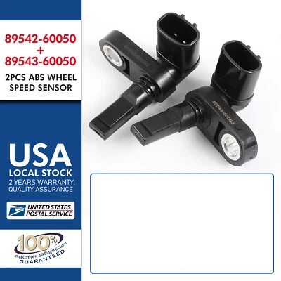 2X Sensor de velocidad de rueda ABS para Toyota Lexus GX460 GX470 LX570 8954304020 Foto 1 de 4