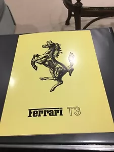 Ferrari Brochure 312 T-3 1978 Original - Picture 1 of 3
