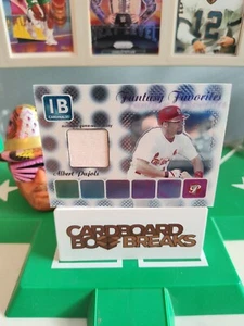 2004 TOPPS PRISTINE FANTASY FAVORITES RELICS #AP ALBERT PUJOLS GAME WORN JERSEY - Picture 1 of 2