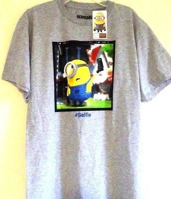 Despicable Me T Shirt Boys Tee Shirt Stuart Minions Graphic Tops Short Sleeve - Image 1 of 2