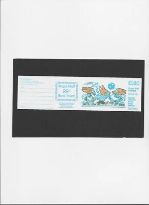 UK Unexploded Booklet #BK710 "Queen Elizabeth 18p" MNH  F-VF  1 pane of 10 - Image 1 of 2