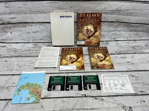 1993 Realms Of Arkania Blade Of Destiny IBM 3.5" Floppy Disk Big Box PC Game - Picture 1 of 10