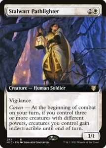 Stalwart Pathlighter Midnight Hunt Commander Magic MTG Creature CARD 1x (047) - Picture 1 of 1