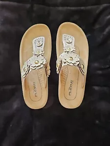 Spring Step Leather/Suede Flexus Sandal US 10 EU 41 Size - Picture 1 of 8