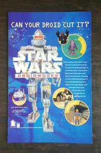 Figuras de videojuegos de Star Wars Droidworks 1998 para PC anuncio de página completa - Imagen 1 de 1