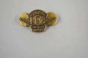 LADIES OF HARLEY DAVIDSON OWNERS GROUP HOG LOH 2009 VEST JACKET HAT PIN 09 - Picture 1 of 1