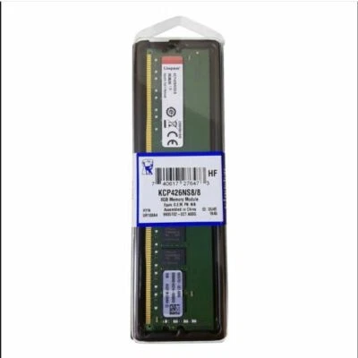 (1) OEM KingstonPC memory 8GB  KCP426NS8/8 : HP/Compaq Dell Lenovo workstation - Image 1 of 4