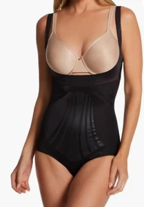 Miraclesuit Women's 2561 Modern Miracle Torsette Bodybriefer Black Size L 8157 - Picture 1 of 2