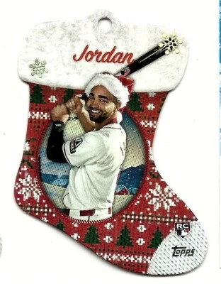2024 Topps Holiday Jordan Lawlar RC Ornanment #SDC-4 Arizona Diamondbacks - Image 1 of 2