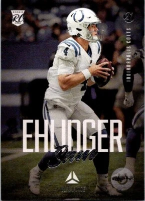 2021 Panini Luminance Football SAM EHLINGER RC #221 Rookie Card COLTS TEXAS - Image 1 of 2