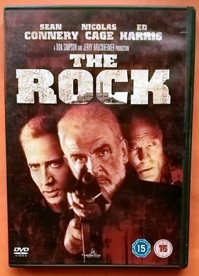 The Rock DVD Region 2 Sean Connery Nicolas Cage Ed Harris Bay Morse Forsythe  - Image 1 of 3