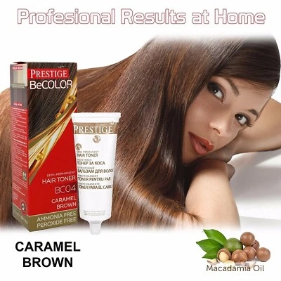 Tintura semipermane Colorante per capelli BC04 Caramel Brown "vip's Prestige"