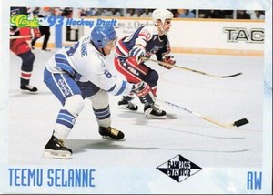1993-94 Classic Teemu Selanne Finland #124