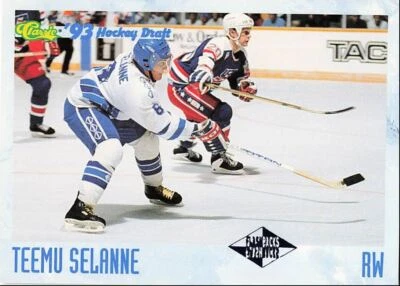 1993-94 Classic Teemu Selanne Finland #124 - Image 1 of 2