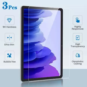 For Samsung Galaxy Tab S7 S6 Lite S5e S3 S2 A7 A Tempered Glass Screen Protector - Picture 1 of 28