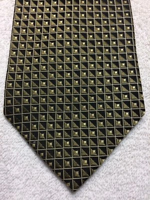 ROBERTO VILLINI CORBATA HOMBRE DORADA CON NEGRO 4 X 61 Foto 1 de 4