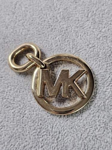 MK Michael Kors Portachiavi Portachiavi Tono Medio Oro Borsa Collana Ciondolo