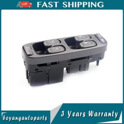 For 1998-2000 Volvo V70 S70 2.3L 2.4L Power Window Master Control Switch 901550 Foto 1 de 4