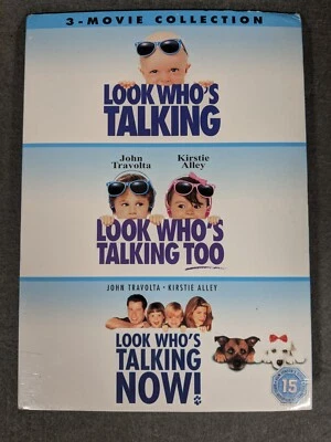 Look Who's Talking 1-3 Movie Collection NEW SEALED with slipcase - Image 1 of 4