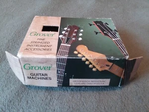 Grover Rotomatics 102G Gold Tuners Vintage BOX ONLY DISPLAY Les Paul - Picture 1 of 6