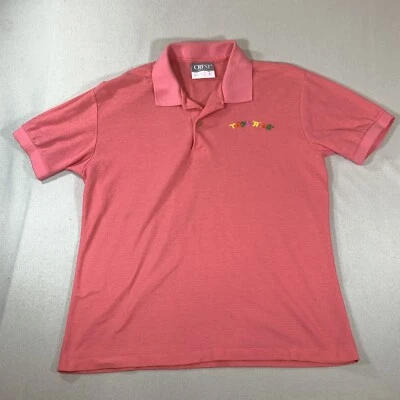 Uniforme polo de empleado de tienda de juguetes de Estados Unidos TOYS R US vintage rosa pequeña para mujer Foto 1 de 4