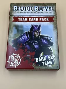 Blood Bowl Dark Elf Team Card Pack - Picture 1 of 2