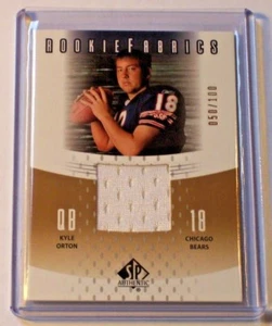 Camiseta deportiva de novato de bronce SP 2005 auténtica Kyle Orton/100 osos Purdue - Imagen 1 de 1