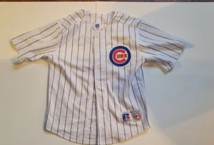 Vintage Youth Russell Athletic Chicago Cubs Jersey Embroidered Moises Alou - Picture 1 of 7